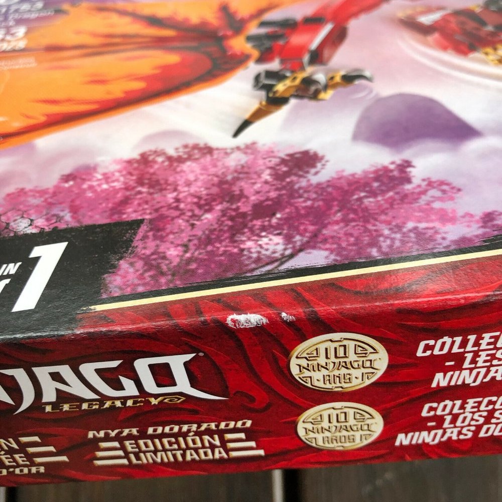 LEGO 71753 Ninjago Legacy Fire Dragon Attack 563pc - Picture 4 of 9